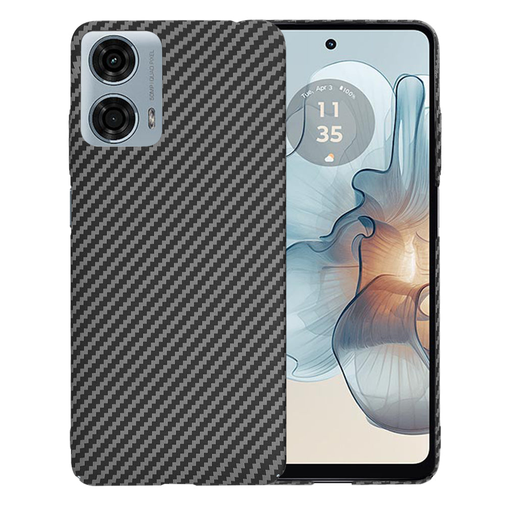 Coque pour Motorola Moto G24 Power, Techsuit, Carbonite FiberShell, Noire