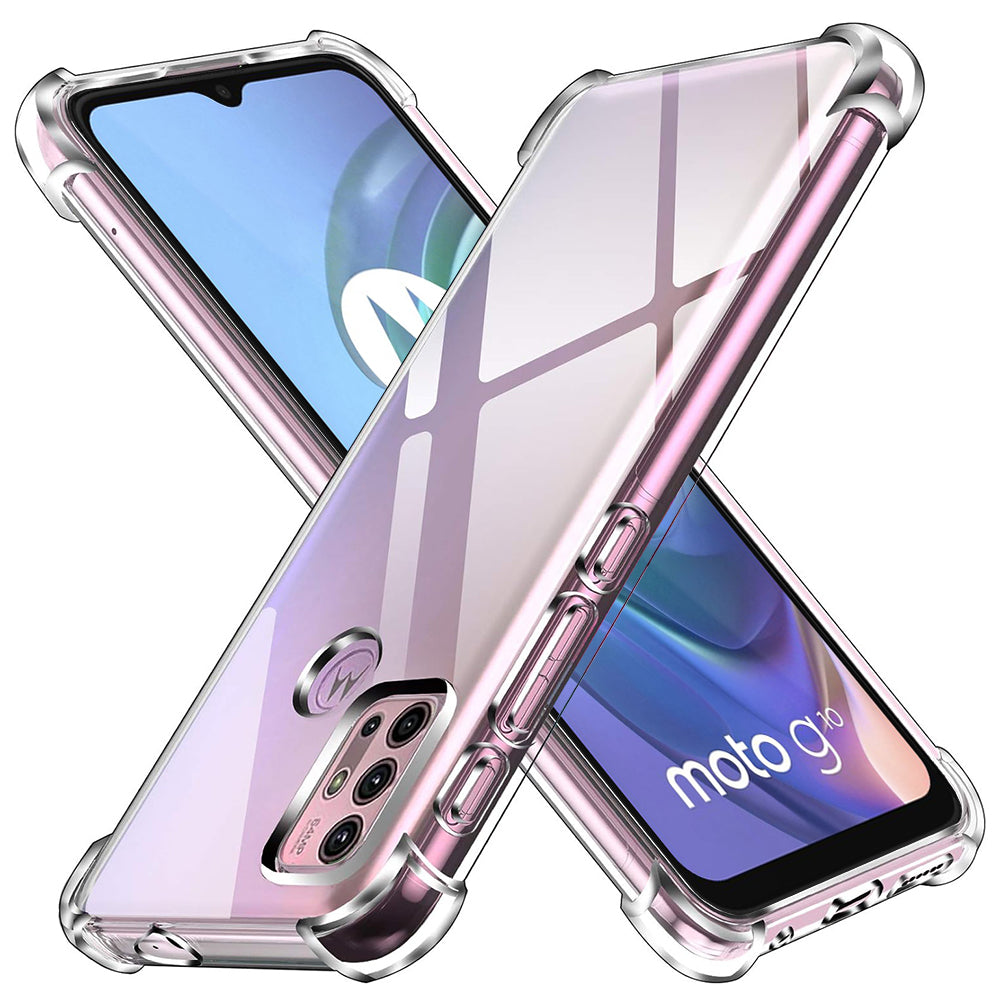 Coque pour Motorola Moto G30 / G20 / G10, Techsuit, Antichoc Claire, Transparente