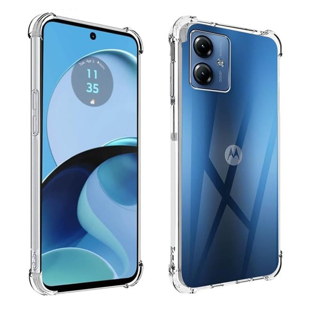 Coque pour Motorola Moto G54, Techsuit, Anti-choc Claire, Transparente