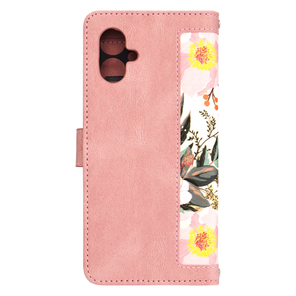 Coque pour Motorola Moto G55, Techsuit, FlipCraft, Rose