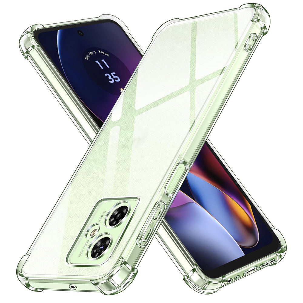 Coque pour Motorola Moto G64 / G54 Power Edition, Techsuit, Antichoc Claire, Transparente