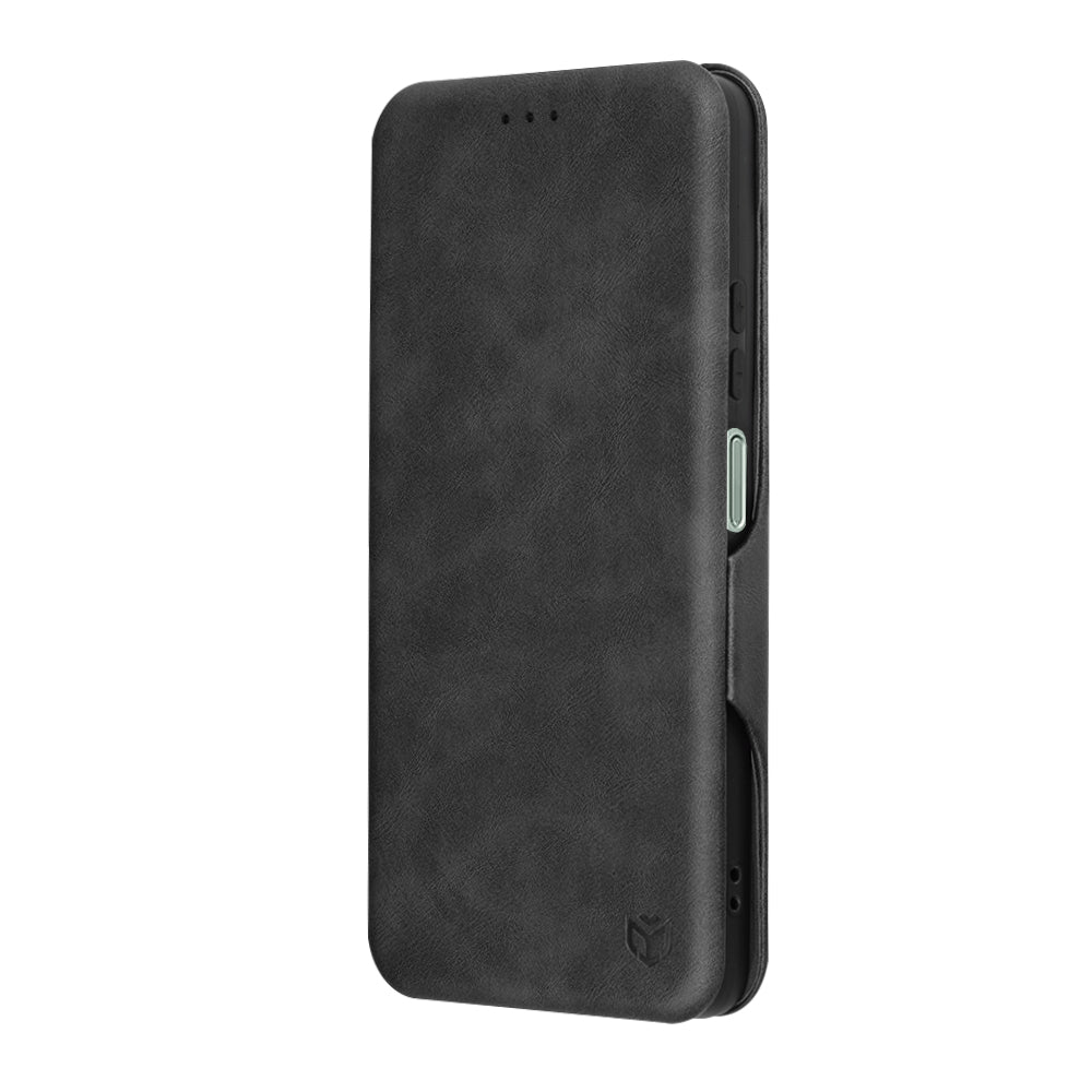 Coque pour Motorola Moto G75, Techsuit, Safe Wallet Plus, Noire