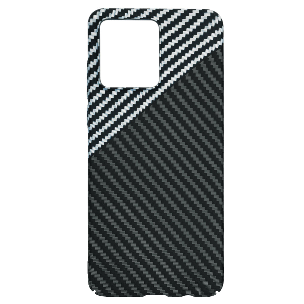 Coque pour Motorola Moto G84, Techsuit, Carbonite FiberShell, Noir Gris
