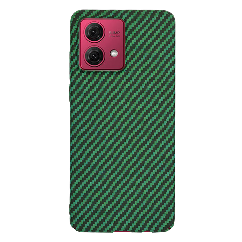 Coque pour Motorola Moto G84, Techsuit, Carbonite FiberShell, Vert