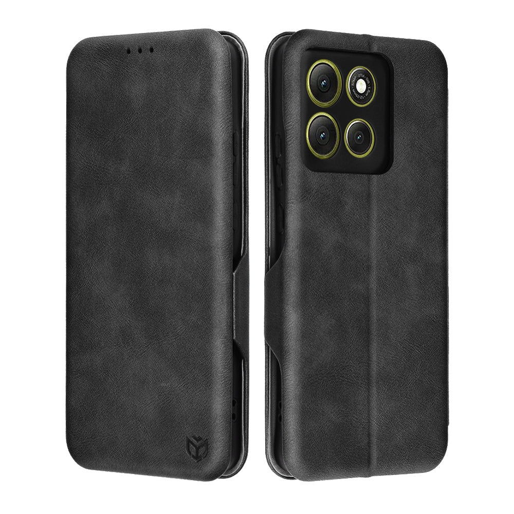 Étui pour Motorola Moto G86, Techsuit, Safe Wallet Plus, Noir