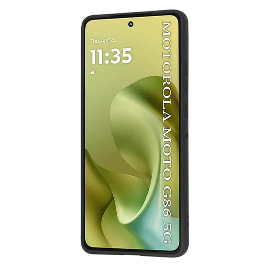 Coque pour Motorola Moto G86, Techsuit, SoftFlex, Noire