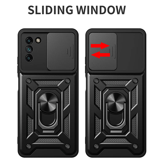 Coque pour Nokia G21 / G11, Techsuit, CamShield, Noire