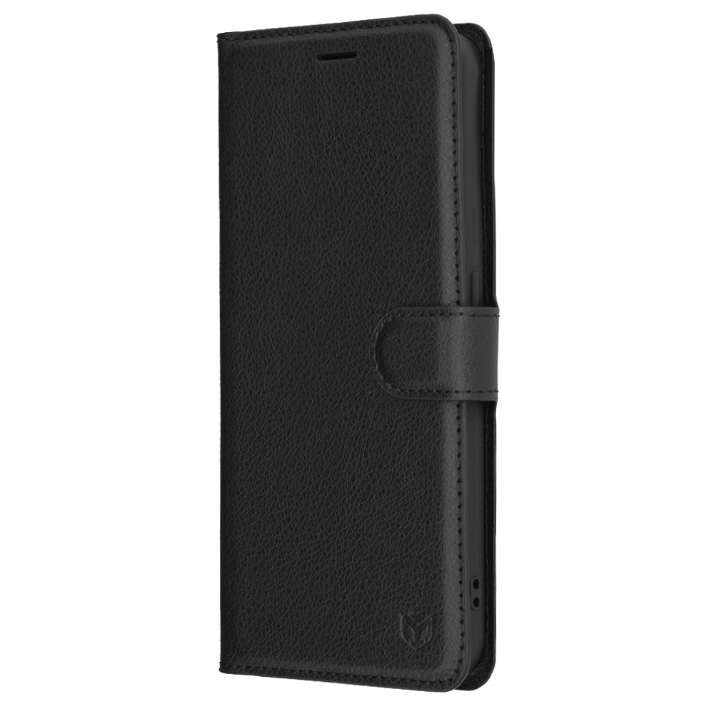 Coque pour Nothing CMF Phone 2 Pro, Techsuit, Folio en cuir, Noire