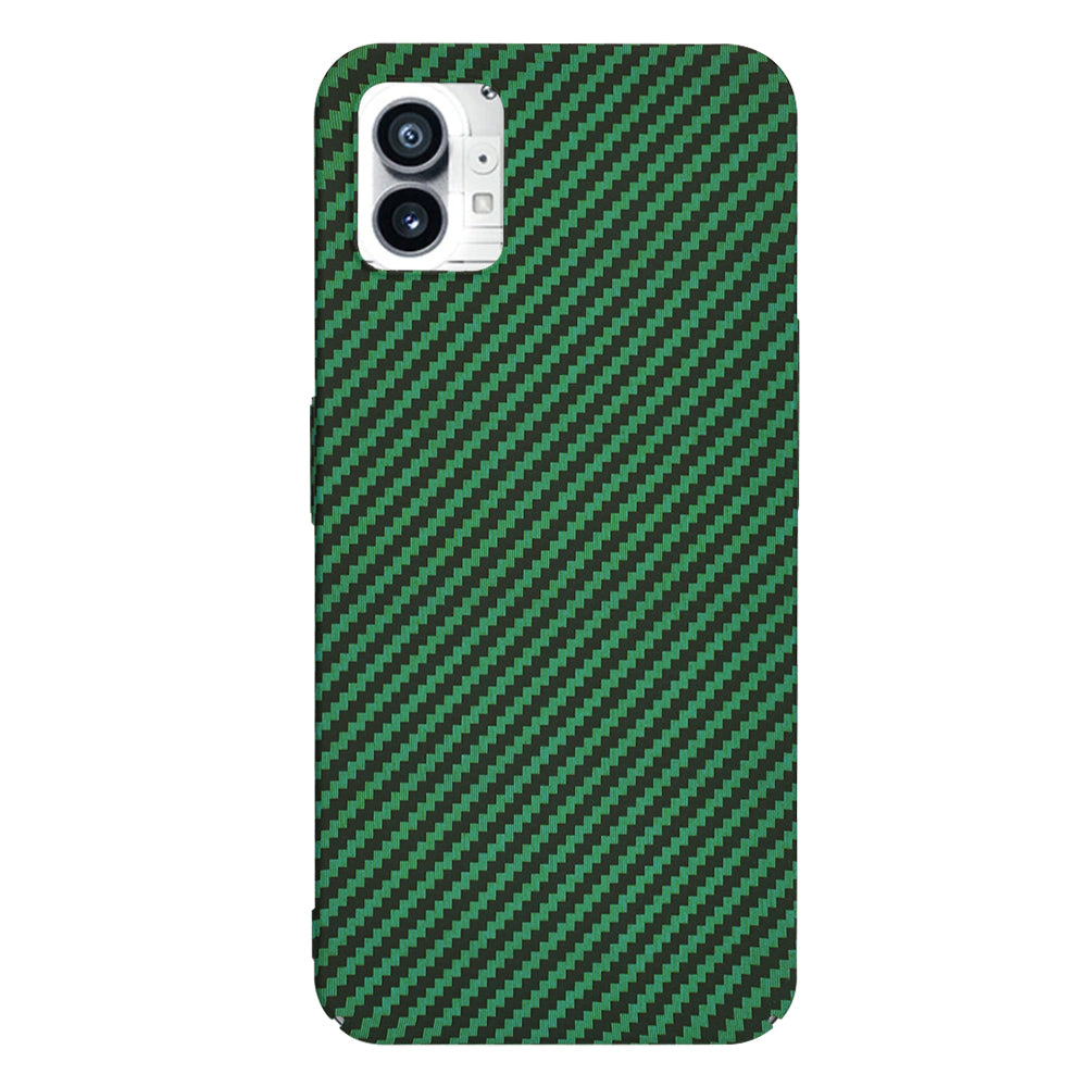 Coque pour Nothing Phone (1), Techsuit, Carbonite FiberShell, Vert