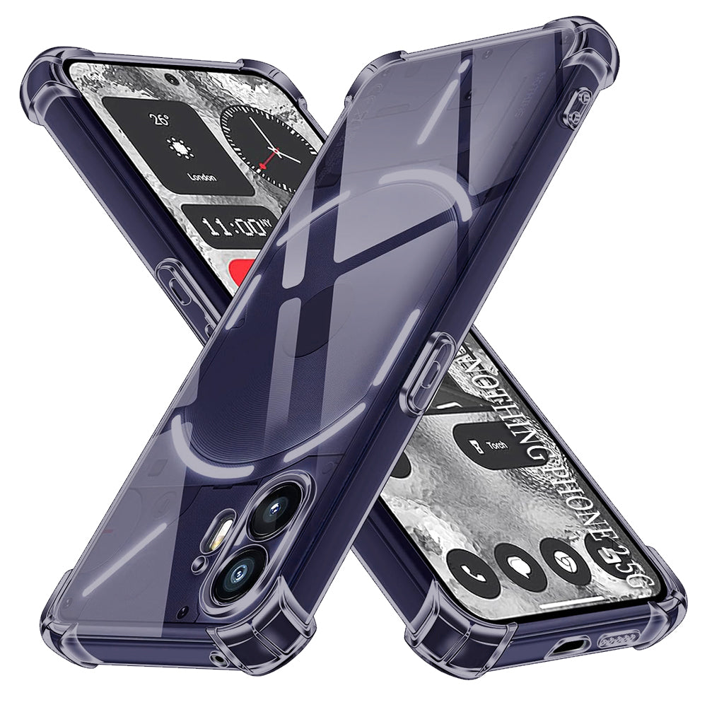 Coque pour Nothing Phone (2), Techsuit, Transparent Antichoc, Fumé