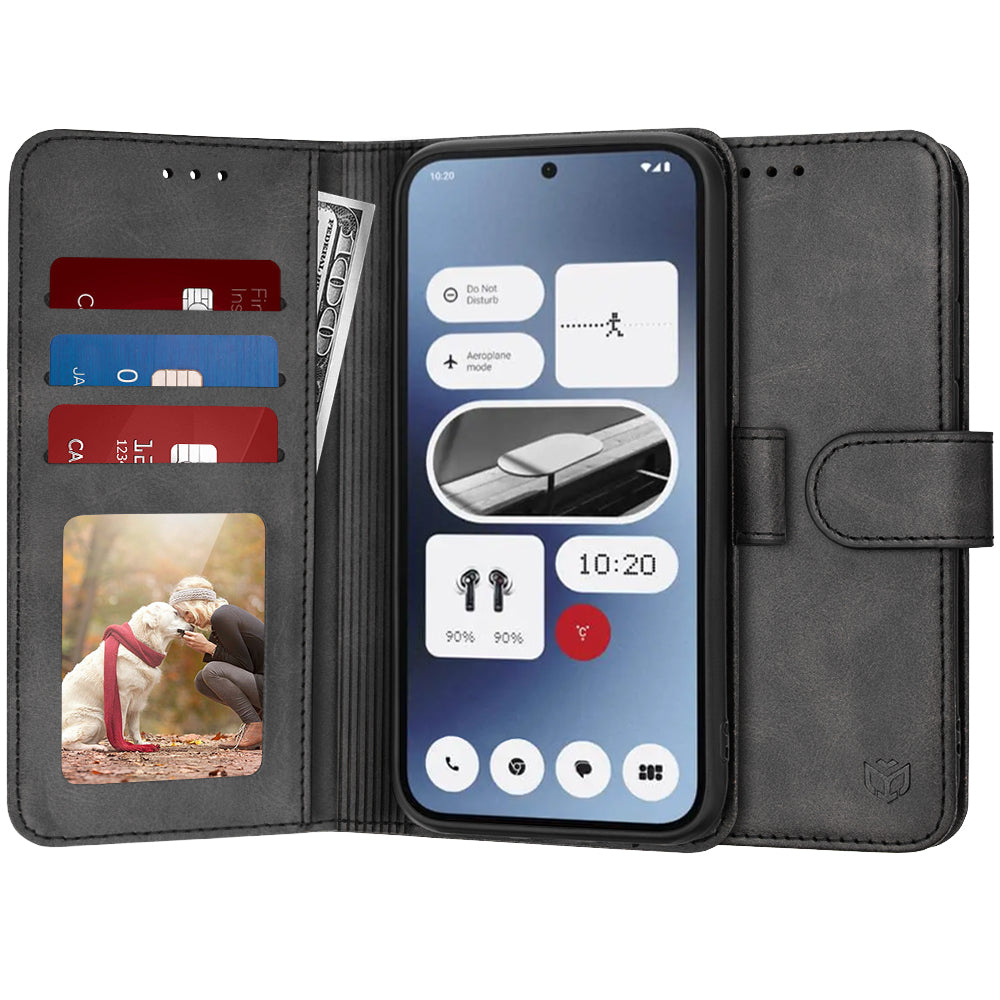 Coque pour Nothing Phone (2a) Plus / Phone (2a), Techsuit, Diary Book, Noire