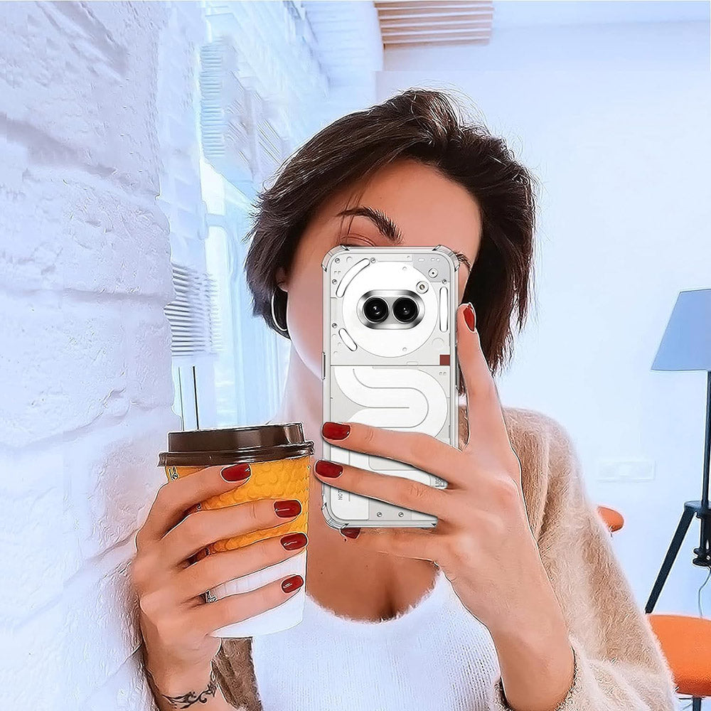 Coque pour Nothing Phone (2a) Plus / Phone (2a), Techsuit, Antichoc Claire, Transparente