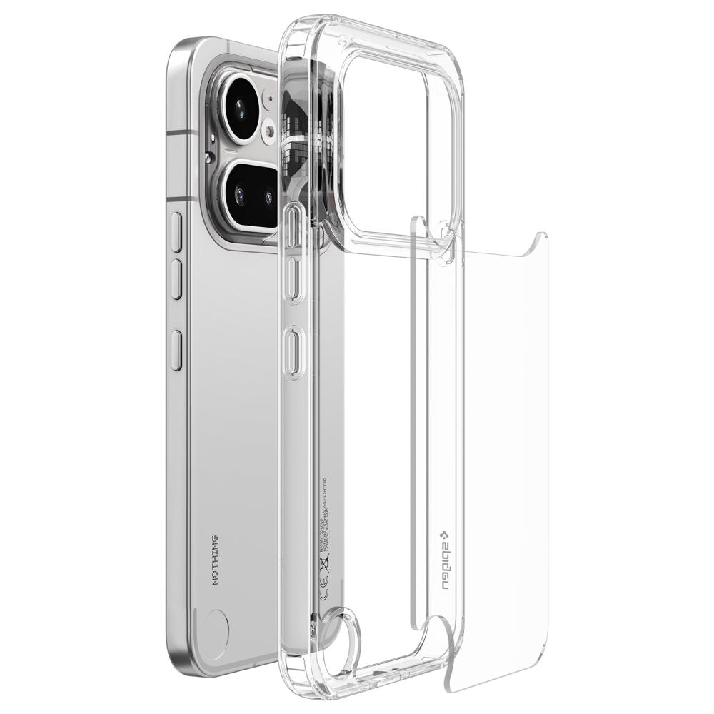 Coque pour Nothing Phone (4a) Pro, Spigen, Ultra Hybrid, Transparente ACS11632