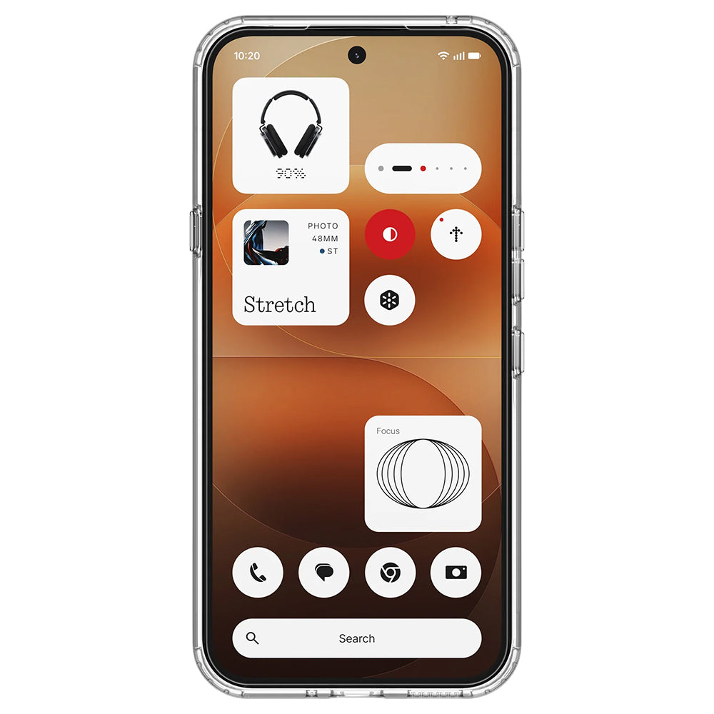 Coque pour Nothing Phone (4a) Pro, Spigen, Ultra Hybrid, Transparente ACS11632