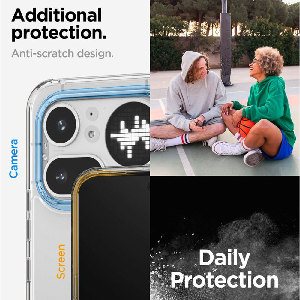 Coque pour Nothing Phone (4a) Pro, Spigen, Ultra Hybrid, Transparente ACS11632