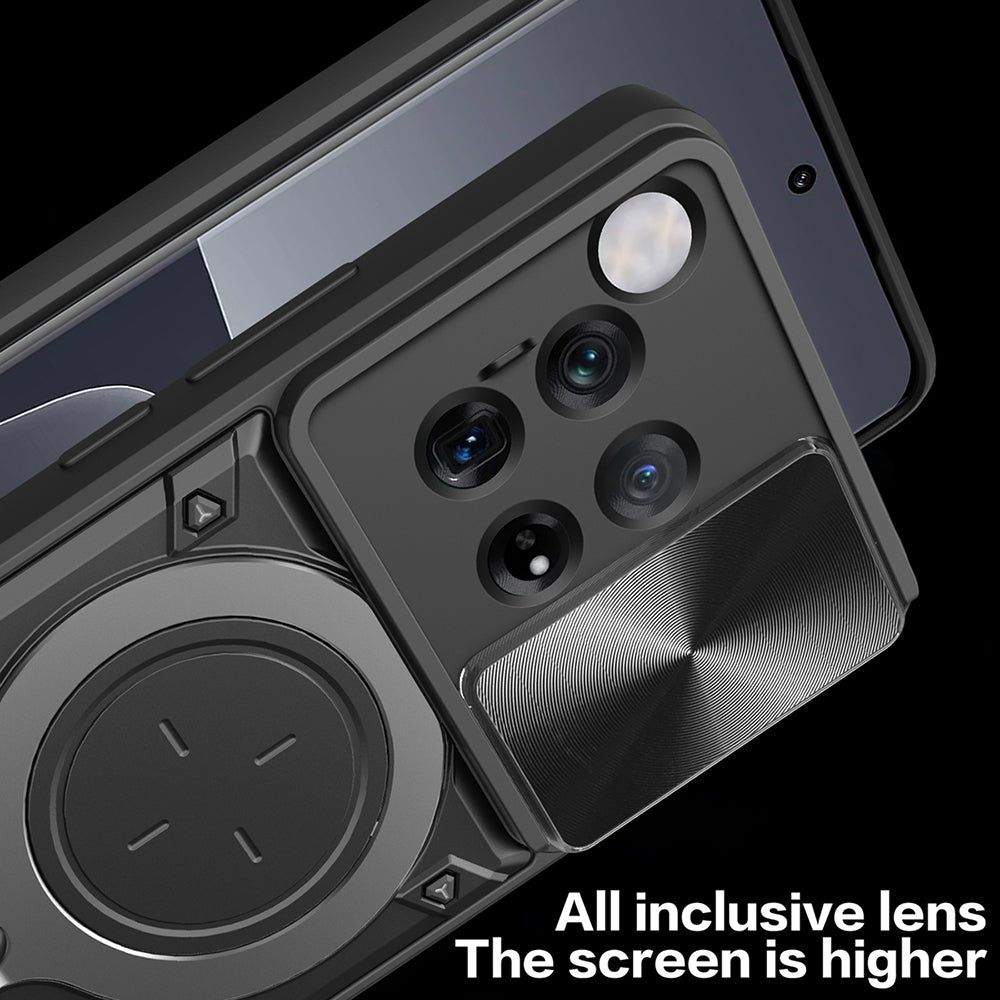 Coque pour OnePlus 12, Techsuit, CamGuard Pro, Noire