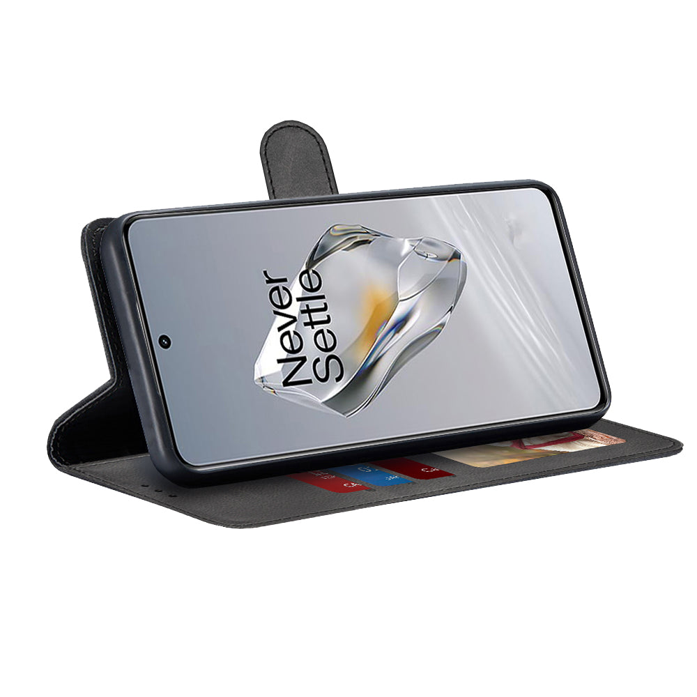 Coque pour OnePlus 12, Techsuit, Diary Book, Noire