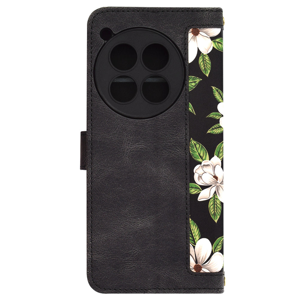 Coque pour OnePlus 12, Techsuit, FlipCraft, Noire
