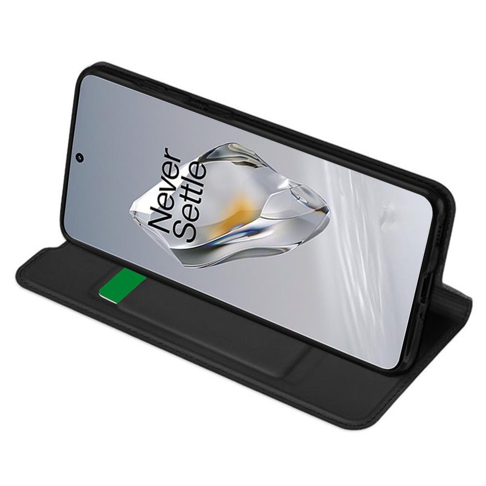 Coque pour OnePlus 12, Techsuit, Magskin Book, Noire