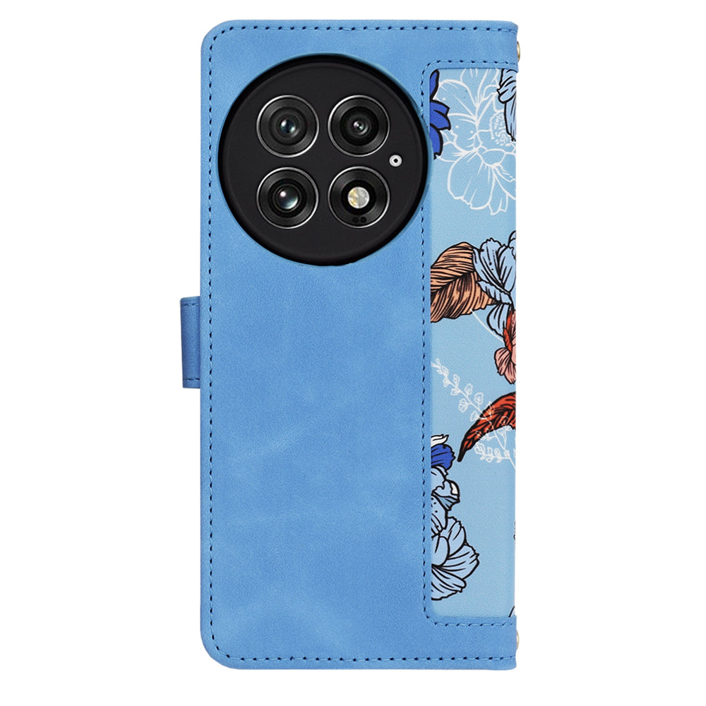Coque pour OnePlus 13, Techsuit, FlipCraft, Bleu