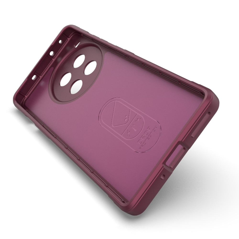 Coque pour OnePlus 13, Techsuit, Magic Shield, Bordeaux