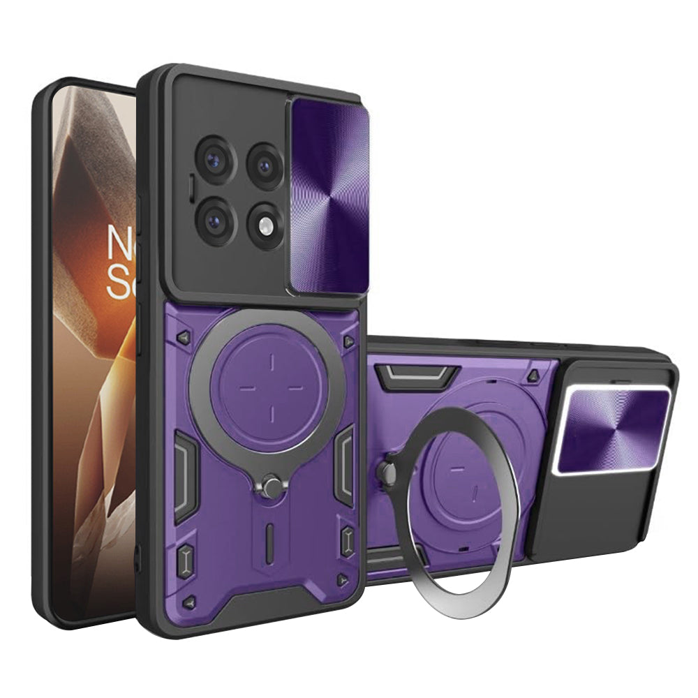 Coque pour OnePlus 13R, Techsuit, CamGuard Pro, Violet
