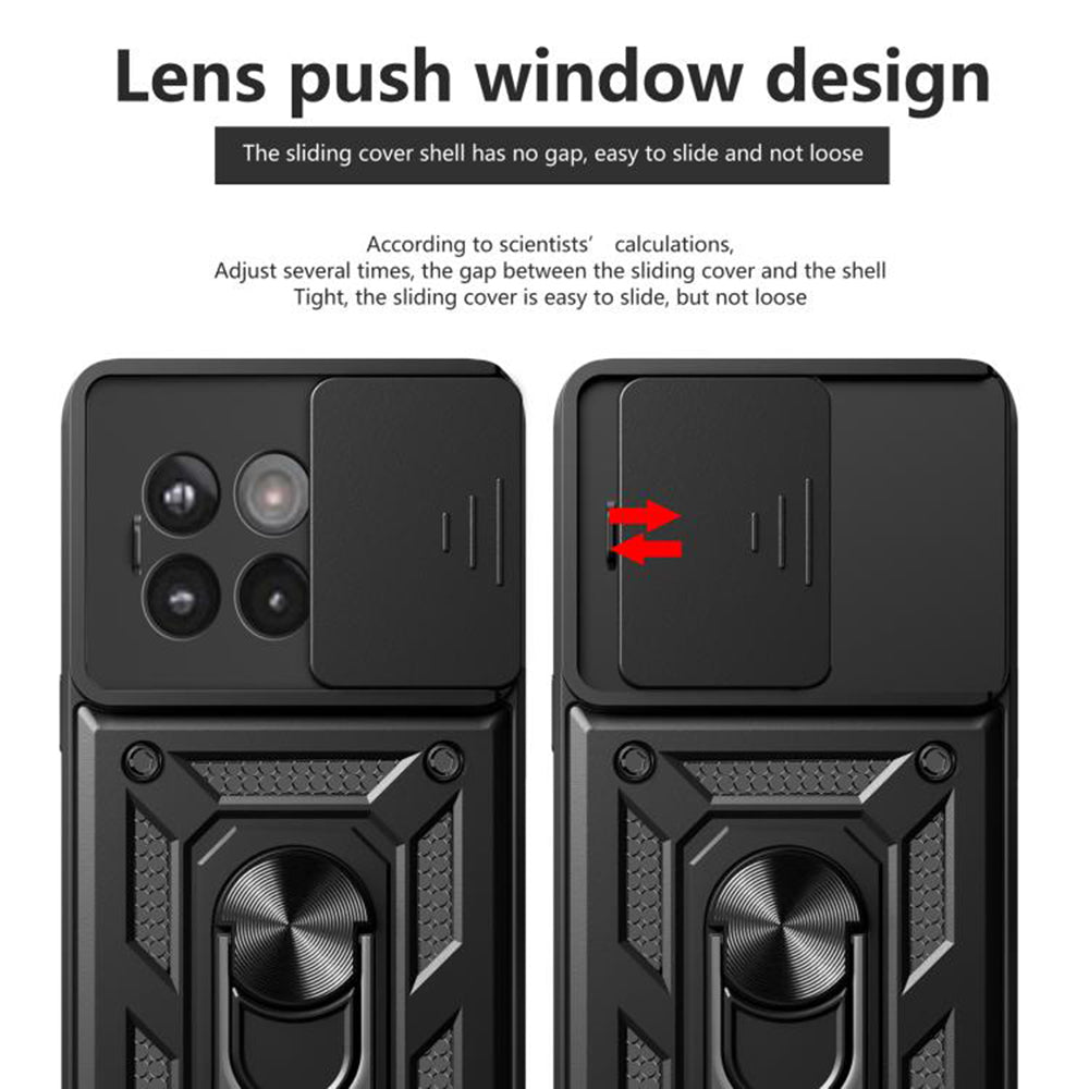 Coque pour OnePlus 13R, Techsuit, CamShield, Vert