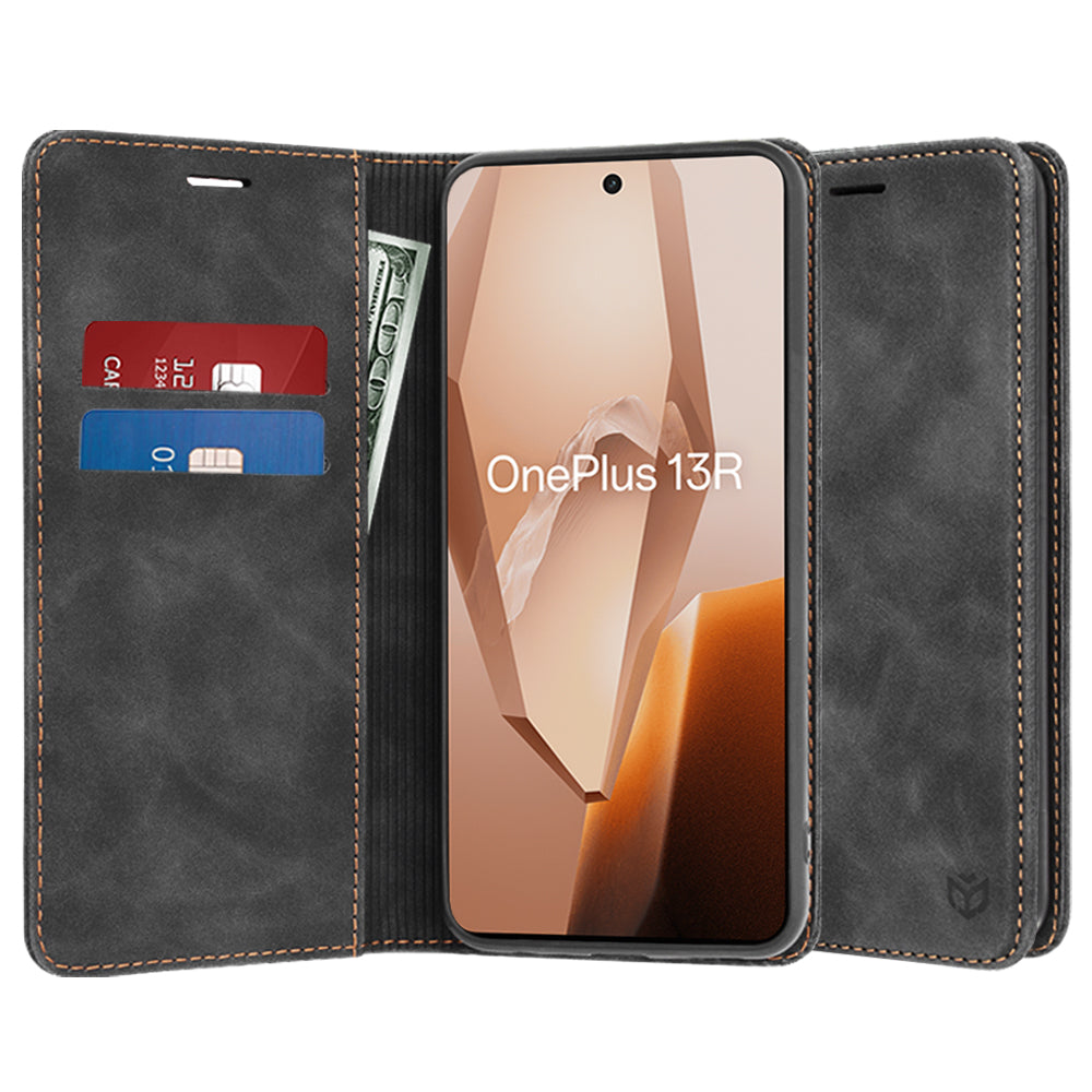Coque pour OnePlus 13R, Techsuit, Confy, Noire
