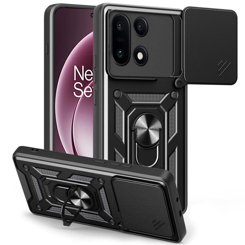 Housse pour OnePlus 15, Techsuit, CamShield, Noire