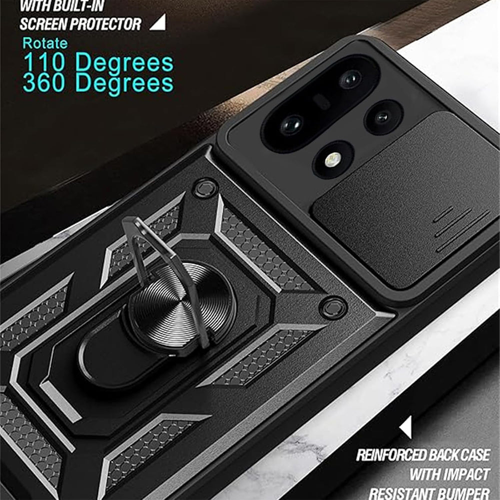 Étui pour OnePlus 15, Techsuit, CamShield, Vert
