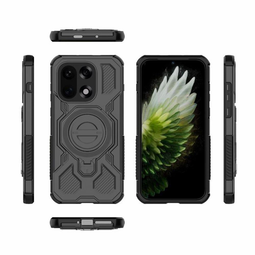 Étui pour OnePlus 15, Techsuit, Carbon Shield Pro, Noir.