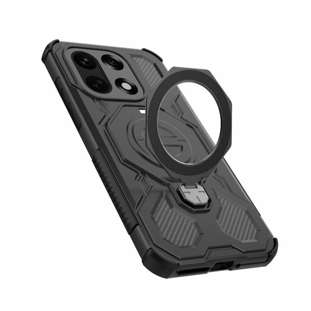 Étui pour OnePlus 15, Techsuit, Carbon Shield Pro, Noir.