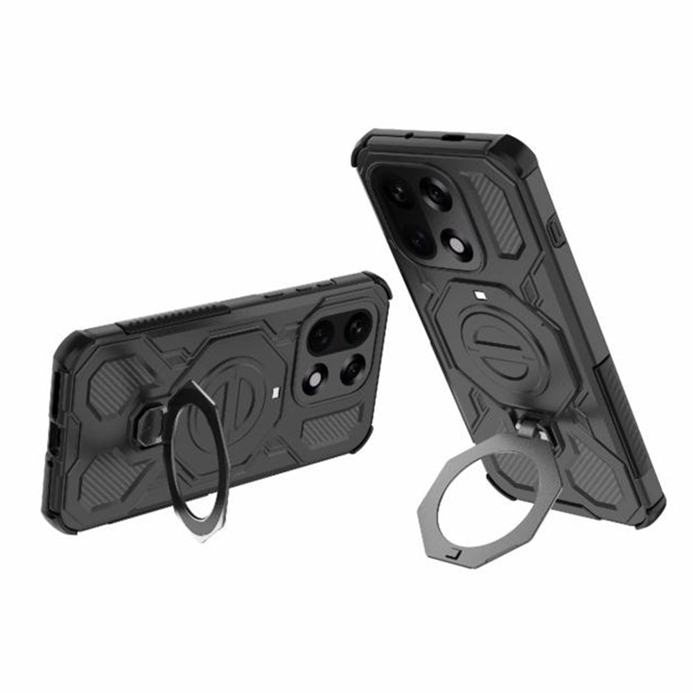 Étui pour OnePlus 15, Techsuit, Carbon Shield Pro, Noir.