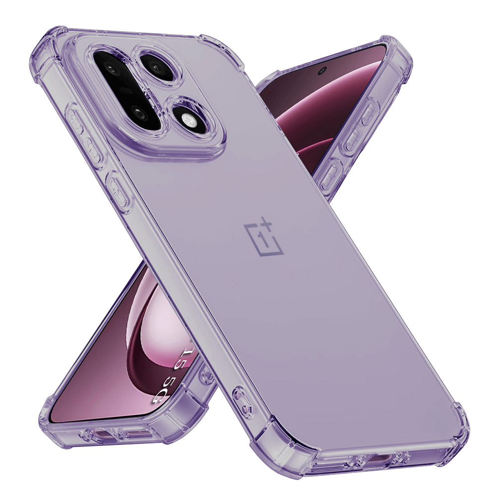 Étui pour OnePlus 15, Techsuit, Shockproof Clear, Fumé