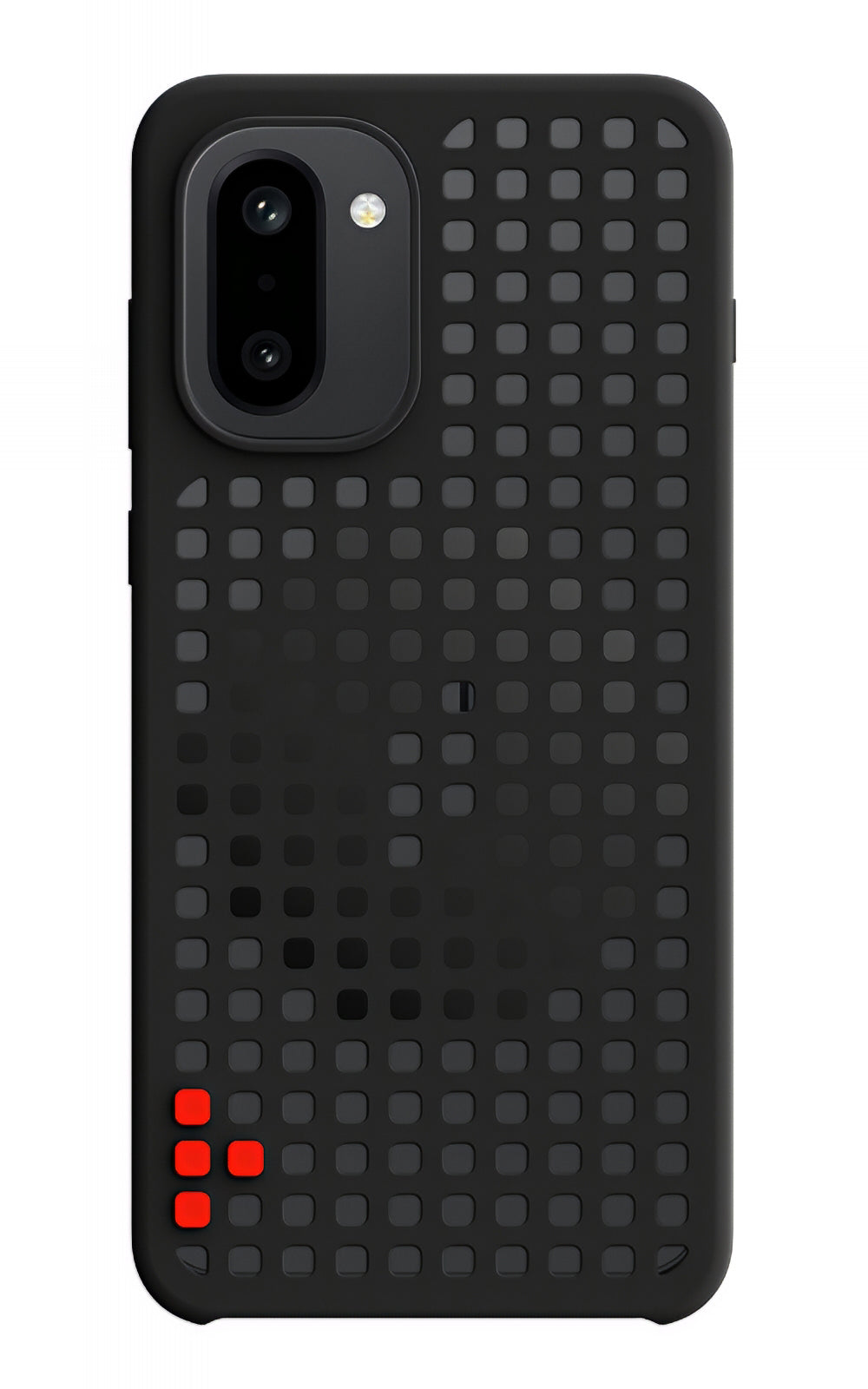 Coque pour OnePlus 15R, Hole Pattern Magnetic, Noire 5431102123