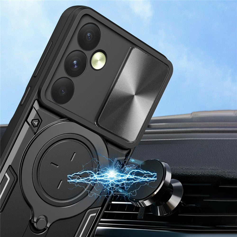 Housse pour OnePlus 15R, Techsuit, CamGuard Pro, Noire