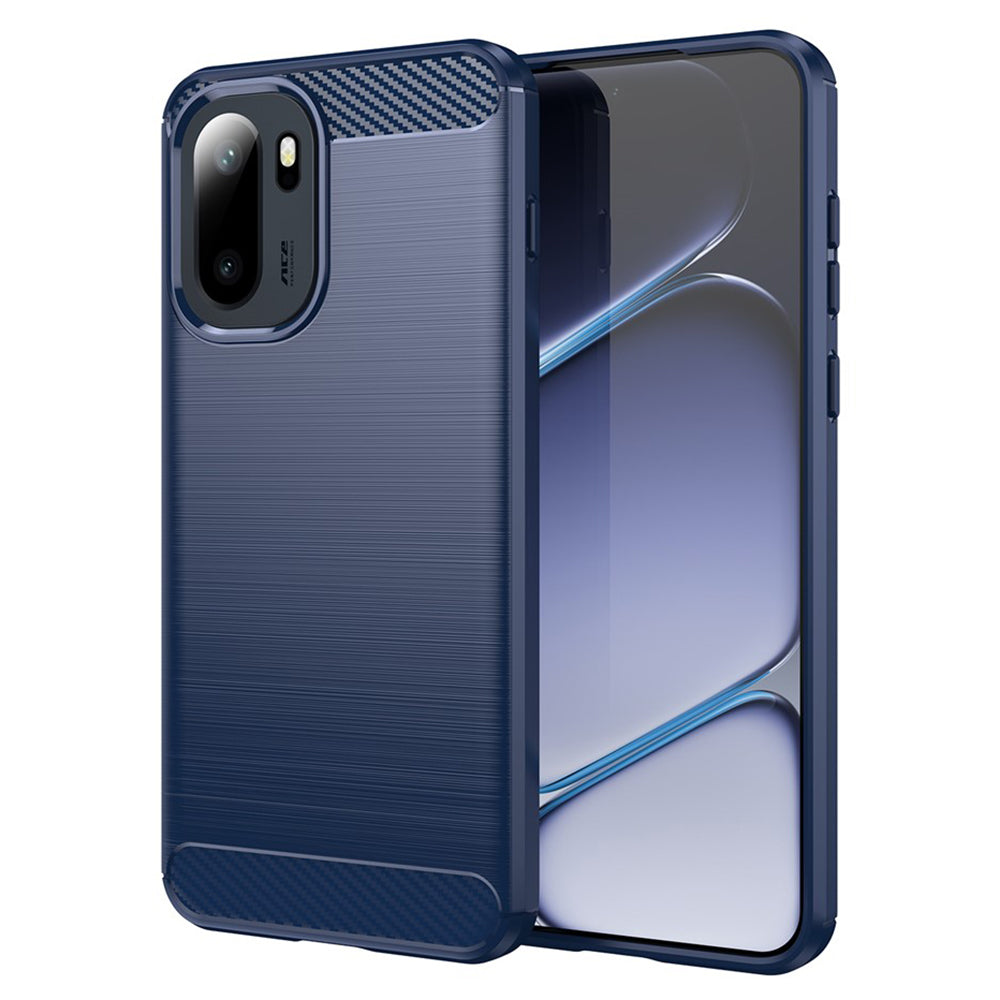 Étui pour OnePlus 15R, Techsuit, Carbone, Bleu