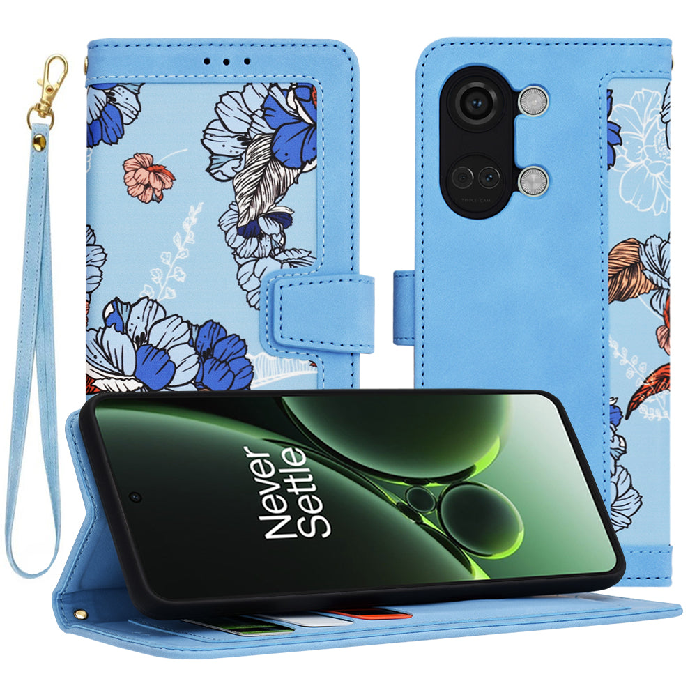 Coque pour OnePlus Nord 3, Techsuit, FlipCraft, Bleu