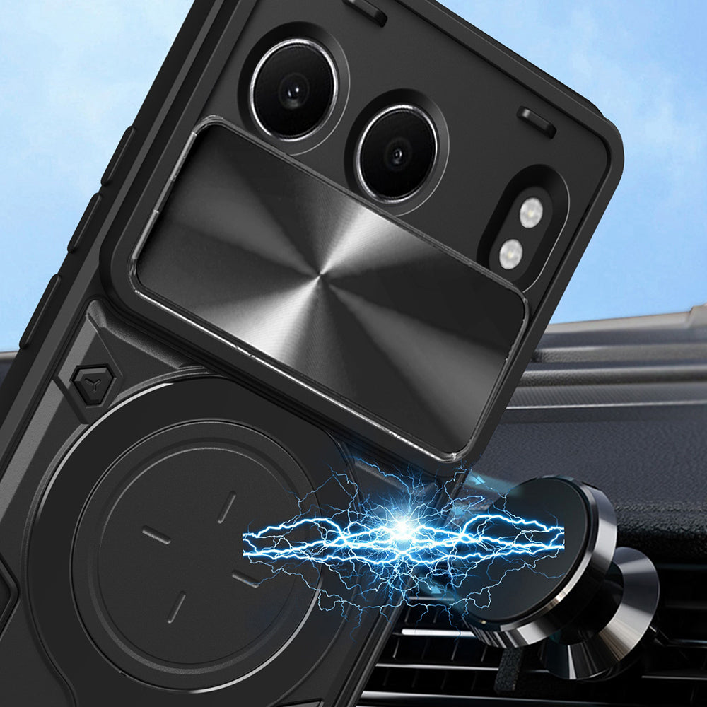 Coque pour OnePlus Nord 4, Techsuit, CamGuard Pro, Noire
