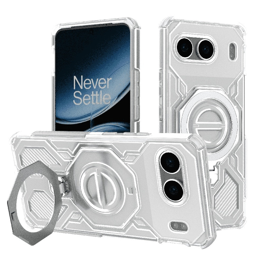 Coque pour OnePlus Nord 4, Techsuit, Carbon Shield Pro, Blanc