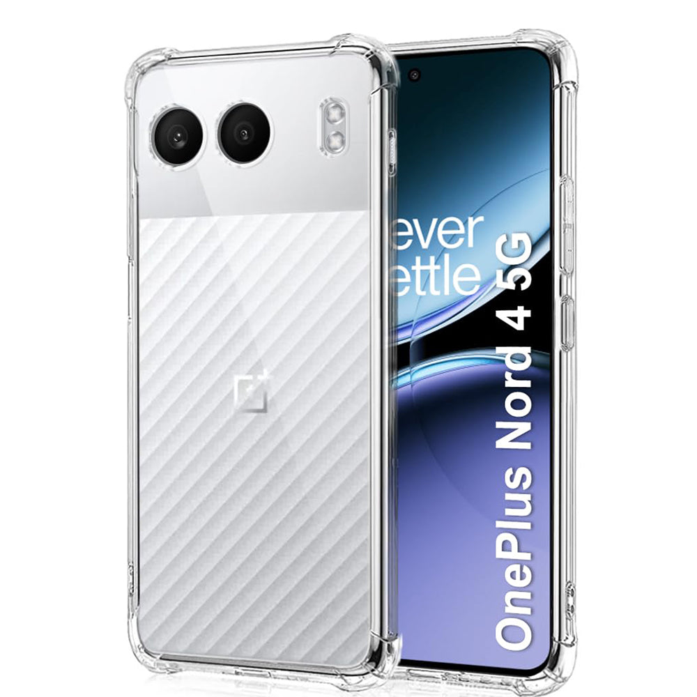 Coque pour OnePlus Nord 4, Techsuit, Antichoc Claire, Transparente