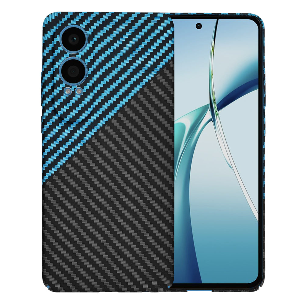 Coque pour OnePlus Nord CE4 Lite, Techsuit, Carbonite FiberShell, Noir Bleu