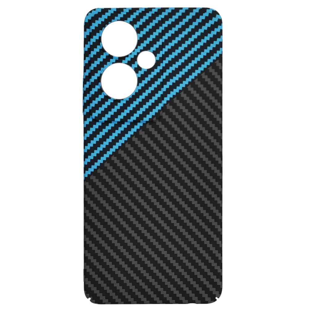 Coque pour OnePlus Nord N30 SE / Oppo A79, Techsuit, Carbonite FiberShell, Noir Bleu