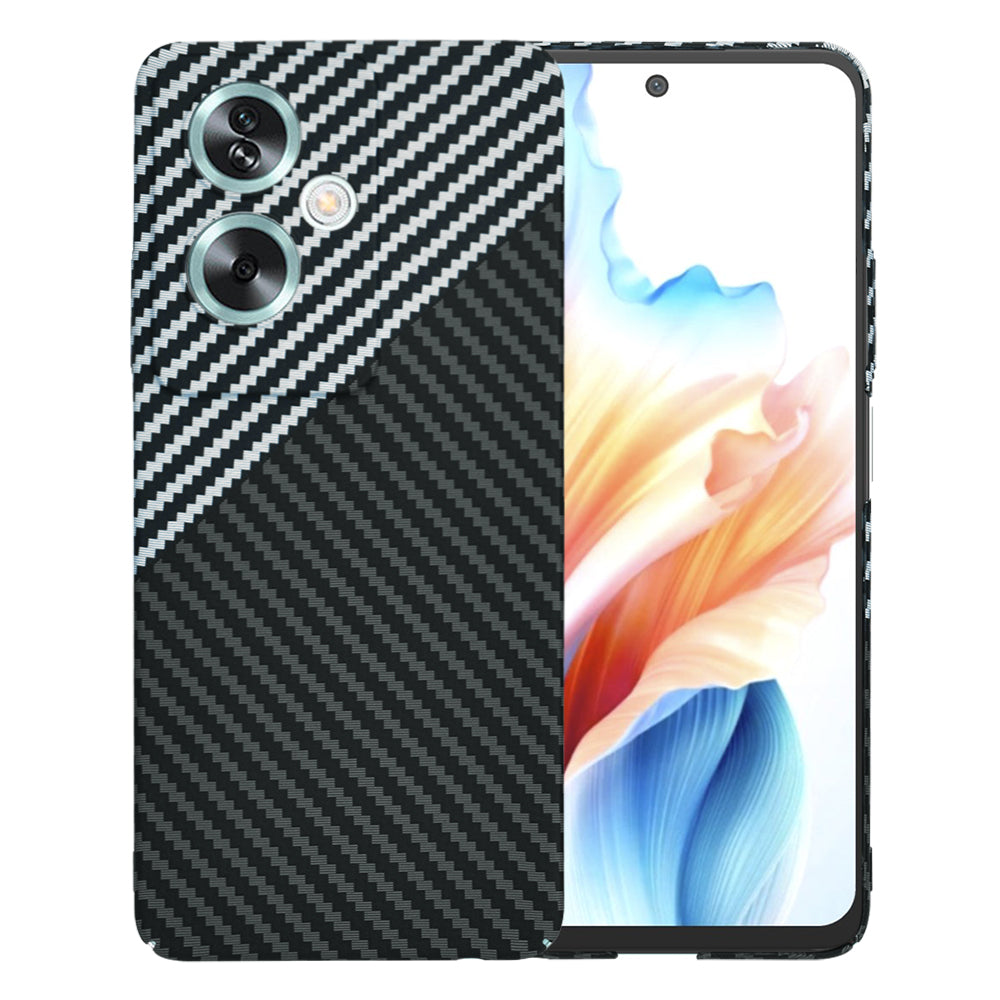 Coque pour OnePlus Nord N30 SE / Oppo A79, Techsuit, Carbonite FiberShell, Noir Gris