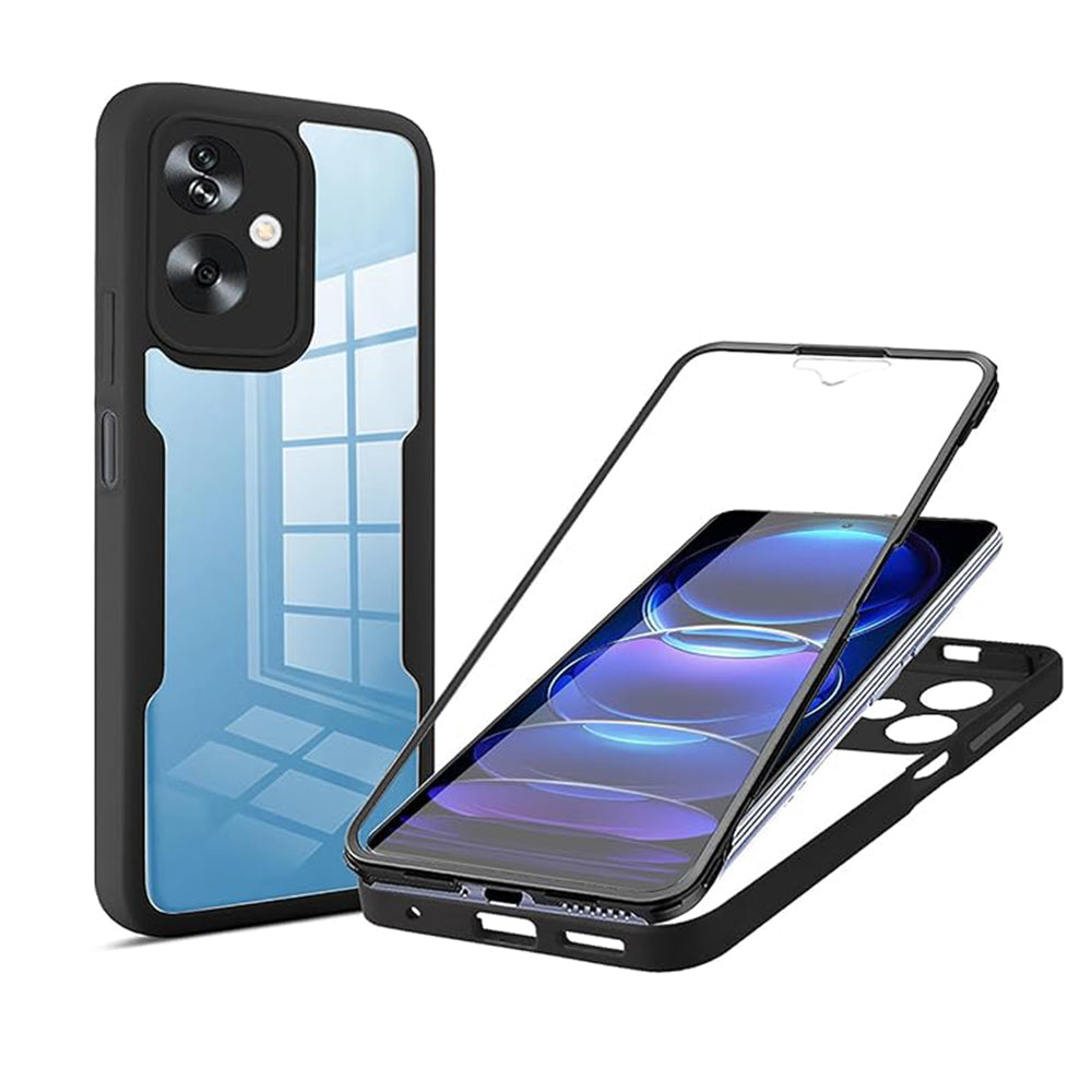 Coque pour OnePlus Nord N30 SE / Oppo A79, Techsuit, ColorVerse 360, Noire