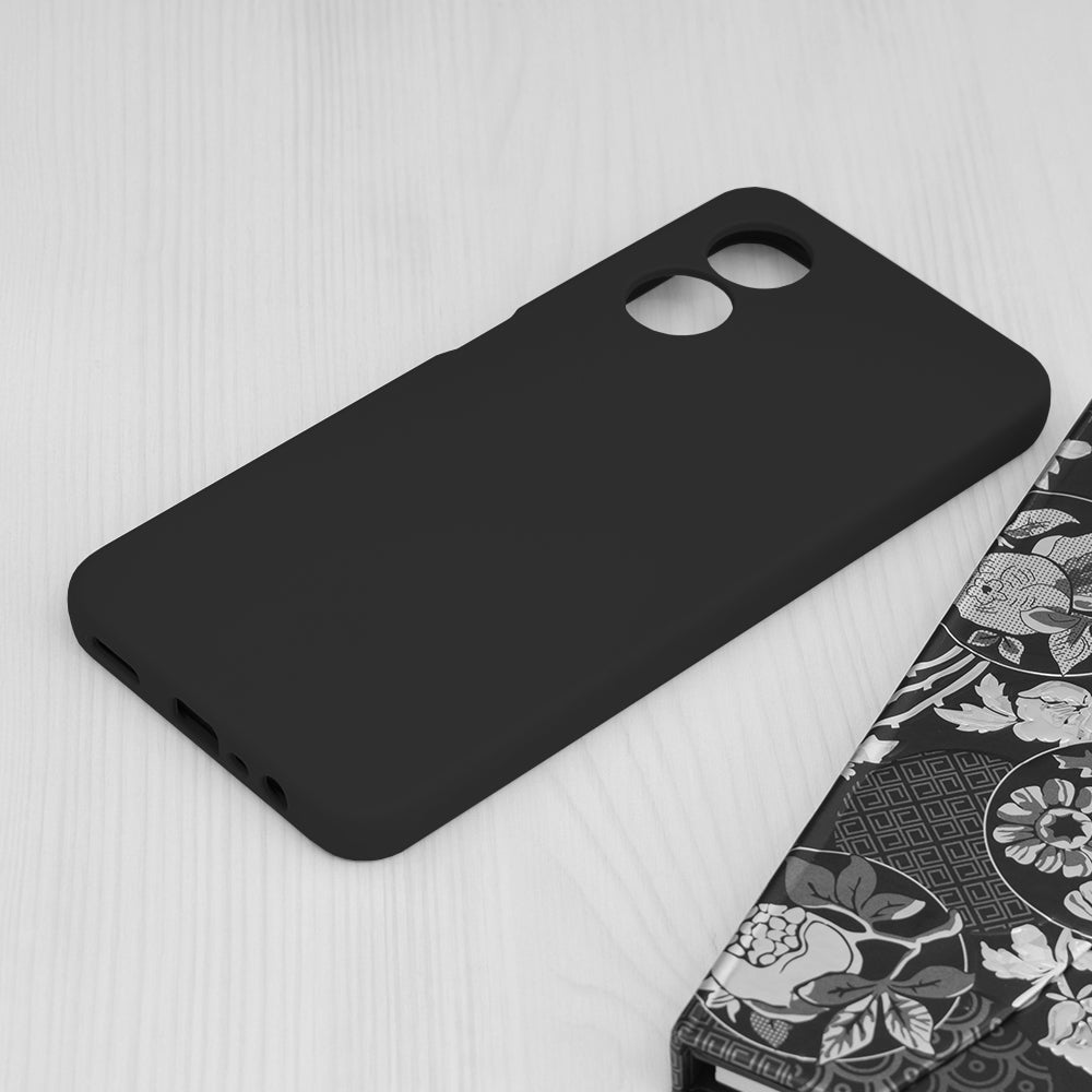 Étui pour Oppo A17, Techsuit, Soft Edge, Noir