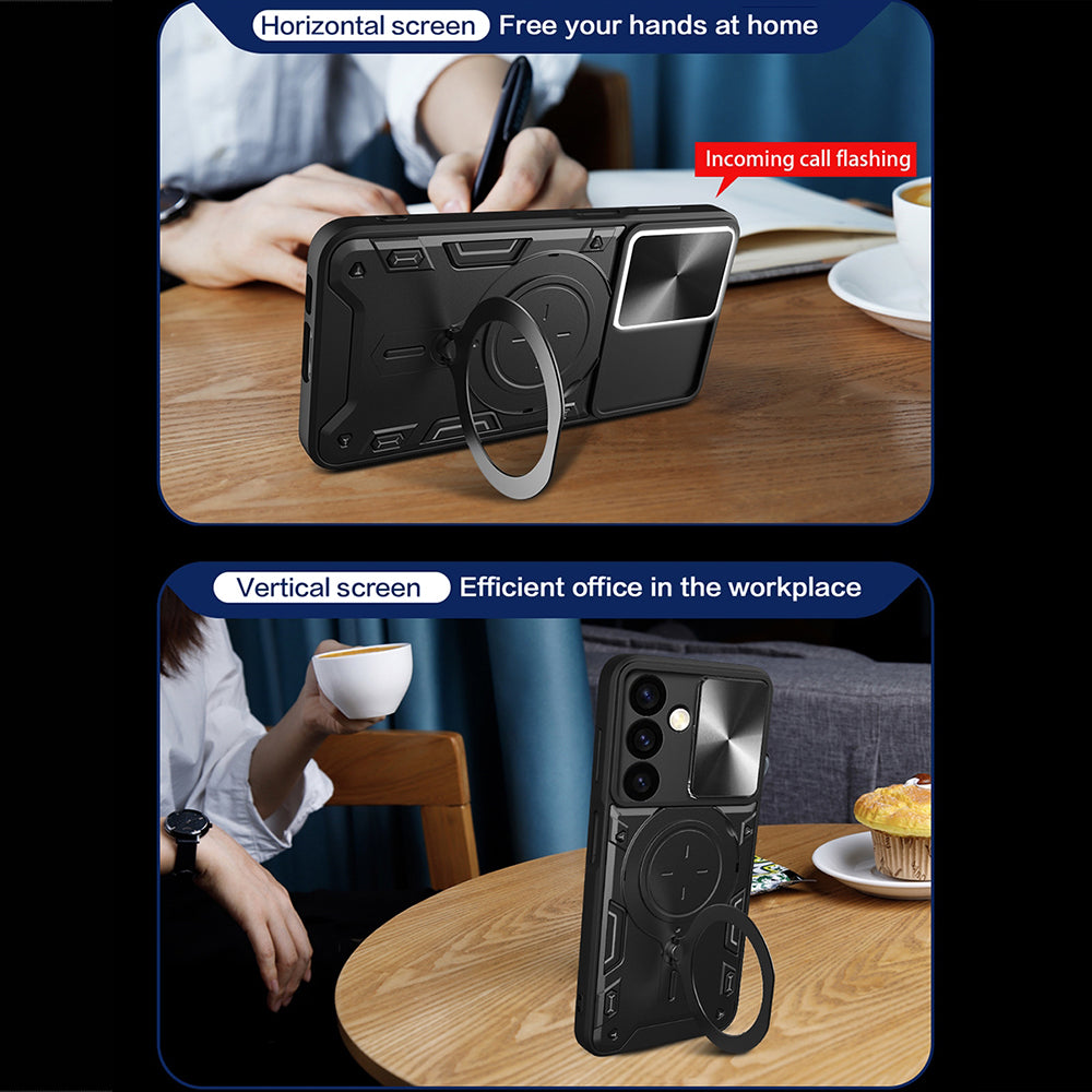 Coque pour Oppo A3 4G / A3, Techsuit, CamGuard Pro, Noire