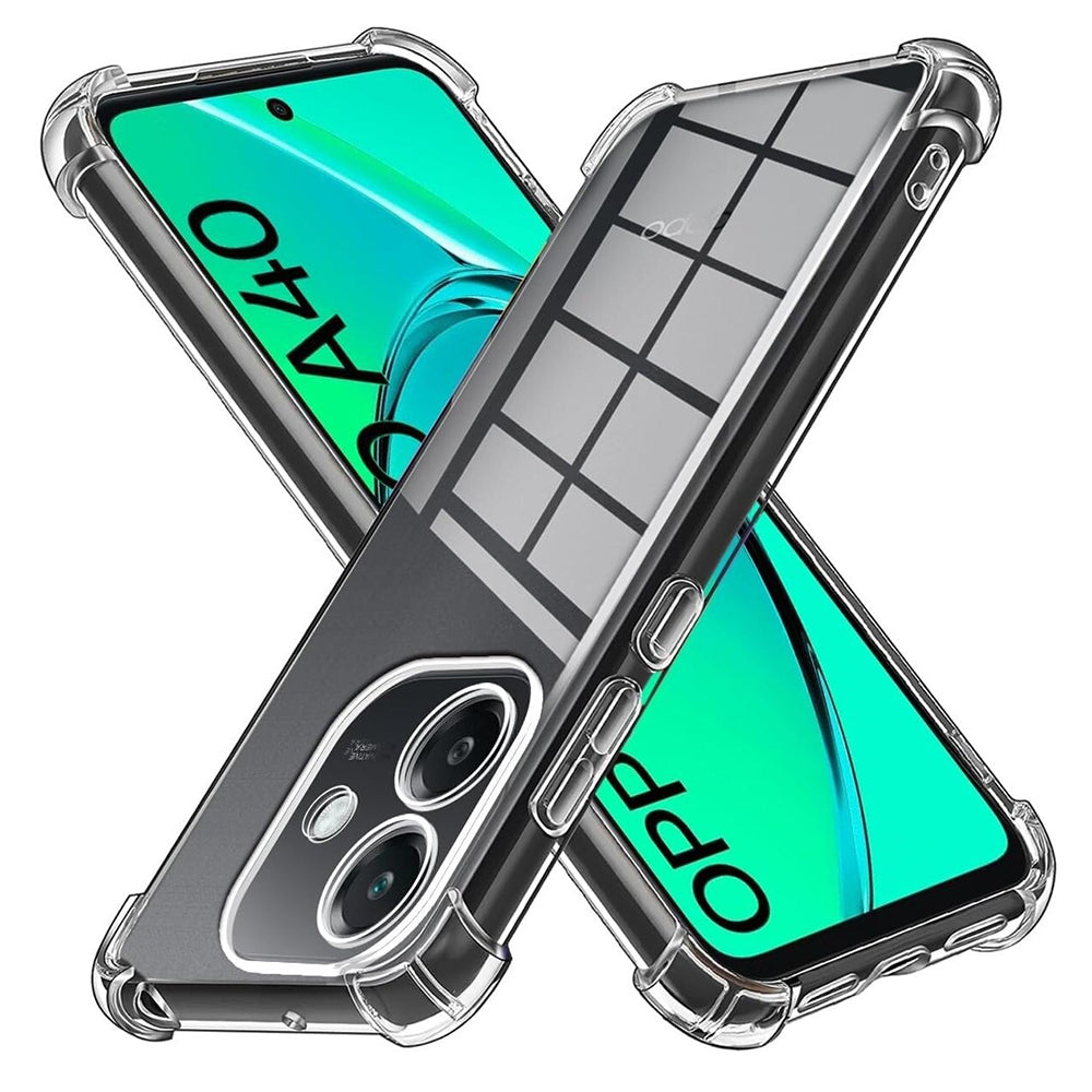 Coque pour Oppo A3 4G, Techsuit, Anti-choc Claire, Transparente