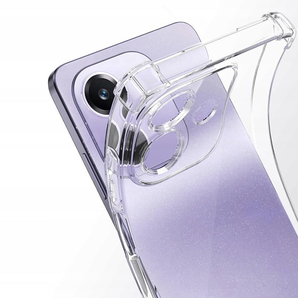 Coque pour Oppo A3 4G, Techsuit, Anti-choc Claire, Transparente
