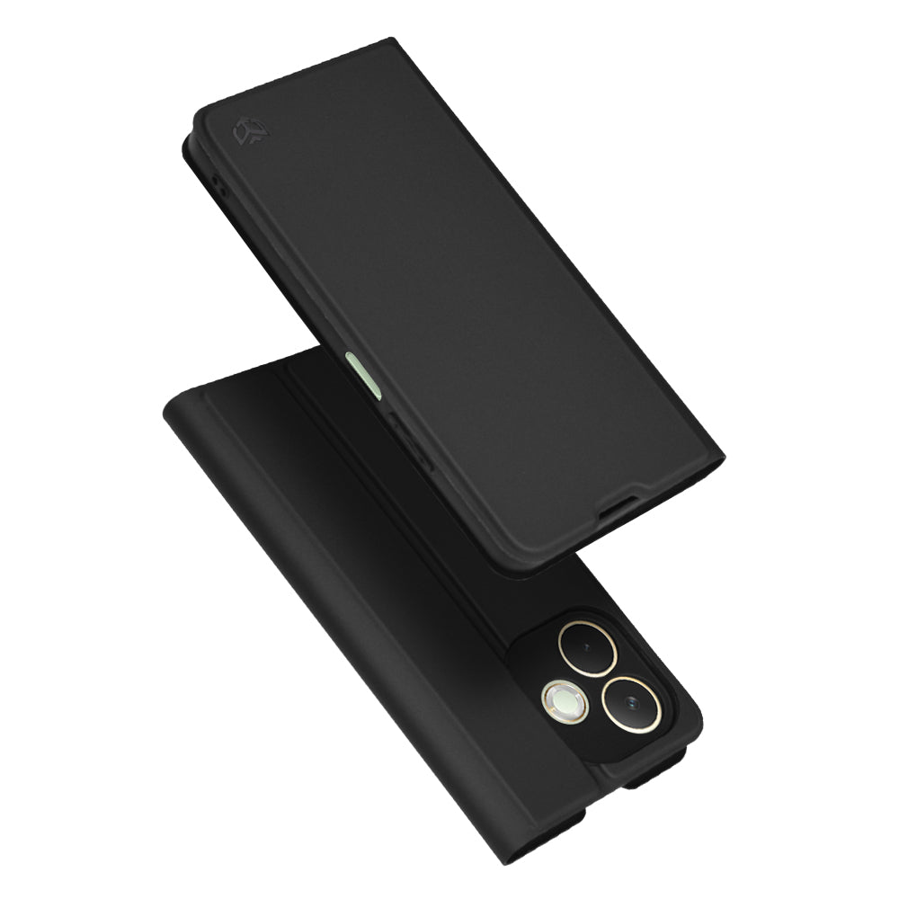 Coque pour Oppo A5 Pro 4G / A5 Pro, Techsuit, Magskin Book, Noire
